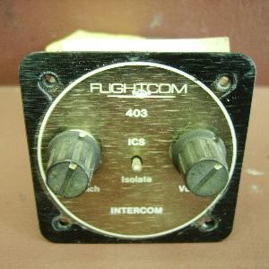 FlightCom 403 Intercom