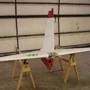 Mooney M20C Empennage Assembly, Tail (Damaged)