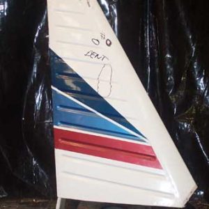 Piper PA-28-180 Cherokee Vertical Stabilizer (Dent)