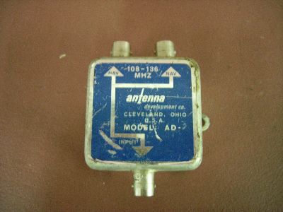 Antenna Development AD-3 108-136 MHz Splitter