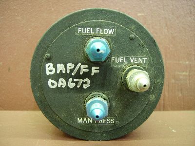 Beechcraft Manifold Pressure / Fuel Flow Gauge