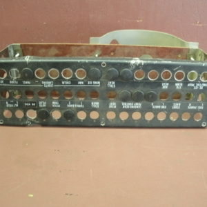 Piper Seneca II Circuit Breaker Metal Structure Panel (NO Breakers)