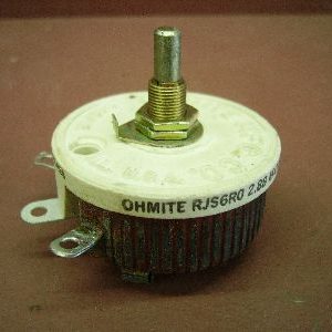 Ohmite Rheostat Potentiometer Switch