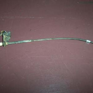 Cessna 150 Strainer Drain Control Cable (w/ Bracket, Note: knob deformed)