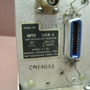 Narco UGR-2 UHF Glideslope Receiver