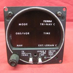 Terra Corp. Tri-Nav C VOR / Localizer / GS Converter Indicator (See Description)