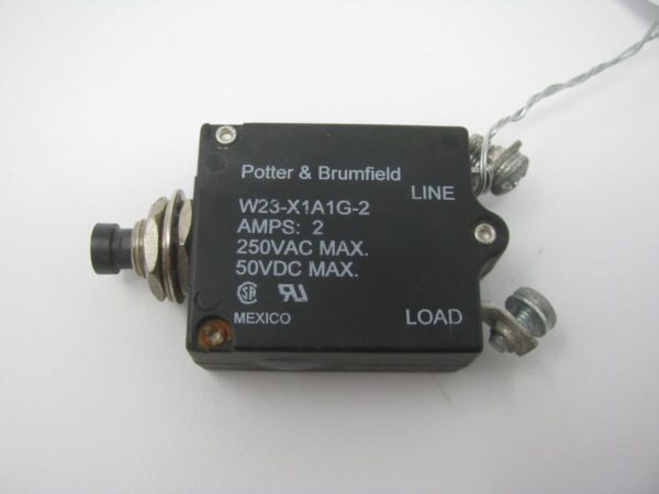 Potter & Brumfield 2 Amp Circuit Breaker
