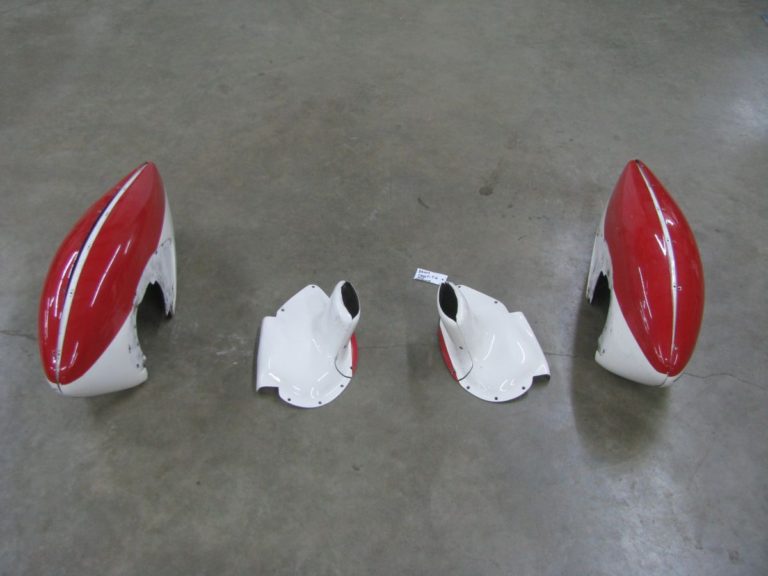 Cessna 182 (Knots 2U Speed Mod STC #SA2381NM) L/H & R/H Main Wheel Fairing Set w/Brake Covers (Pant)