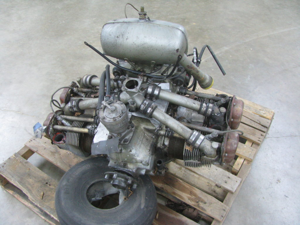 O200A Continental O200A Engine (Bad Crank)