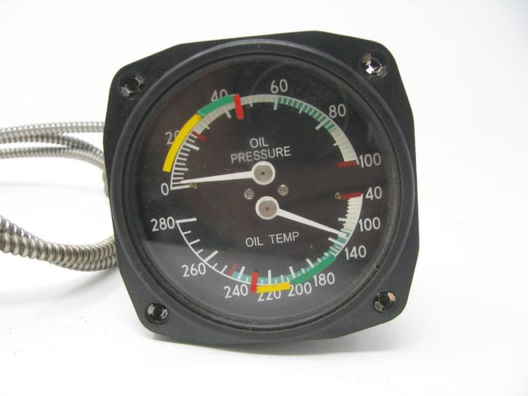 Oil Temperature/Pressure Gauge (3-1/8"), Non-TSO'd